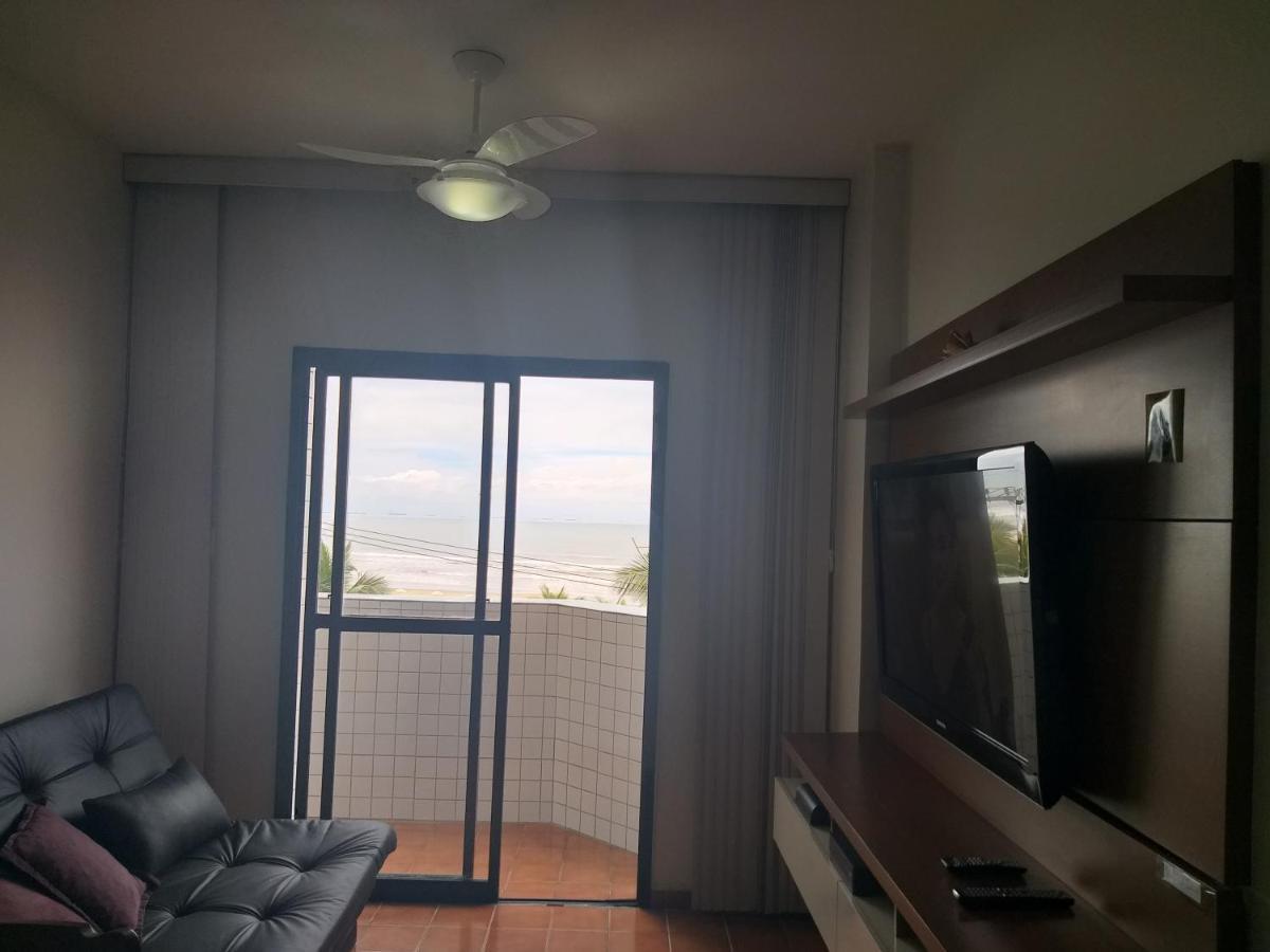 Frente Para O Mar - Vista Espetacular De Todos Os Comodos Praia Grande  Luaran gambar