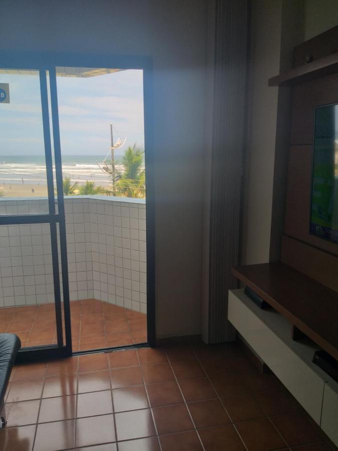 Frente Para O Mar - Vista Espetacular De Todos Os Comodos Praia Grande  Luaran gambar
